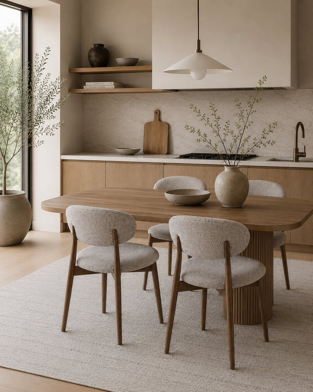Lucien Dining Chair - Chocolate