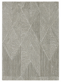 Facet Rug in Olive