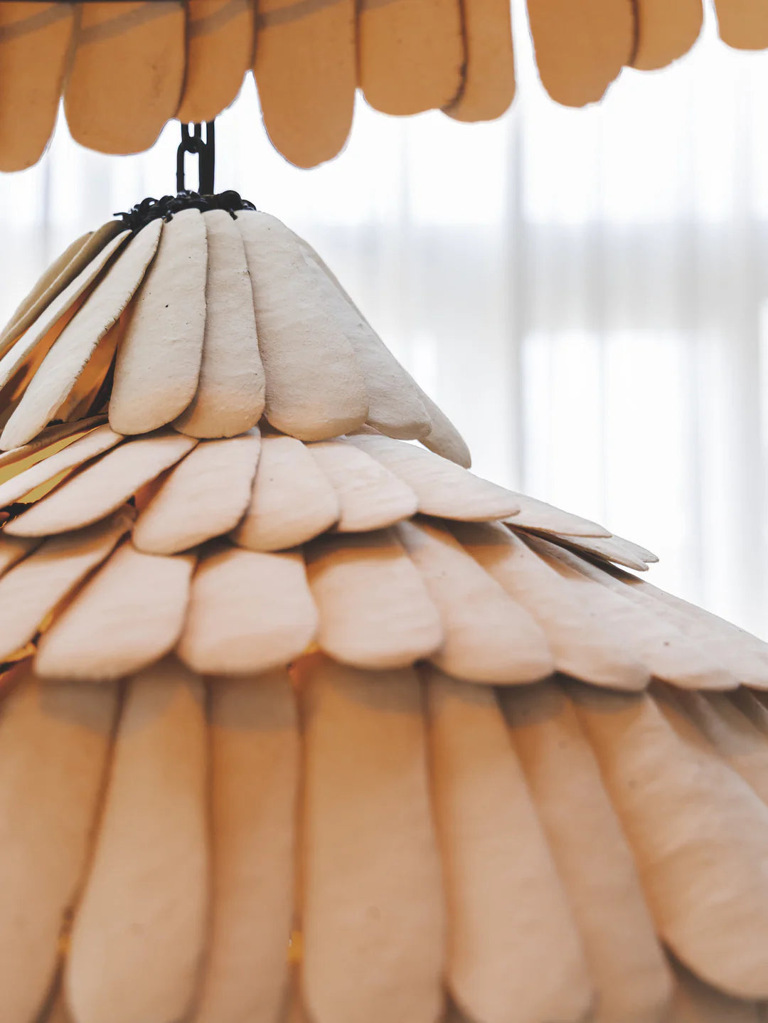 Ophelia Pendant in Bone