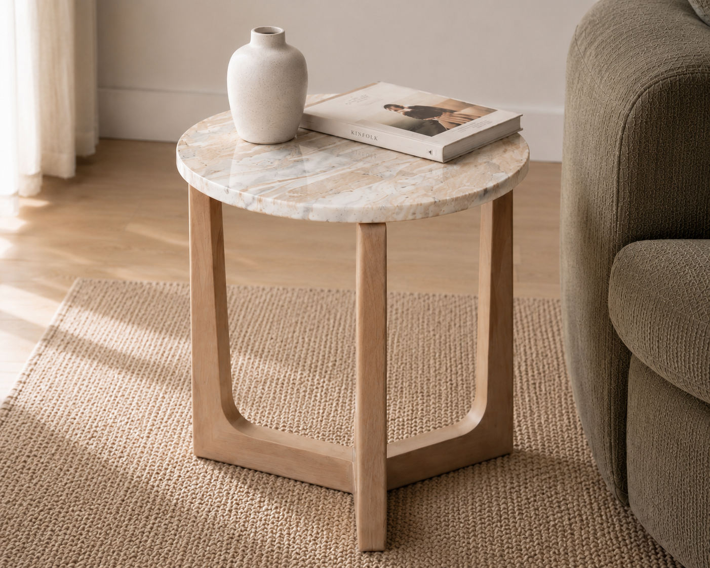 Ardent Oak Side Table