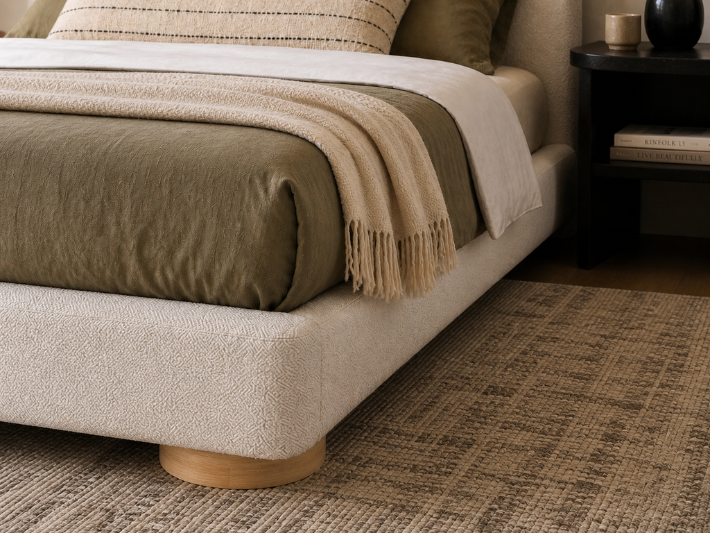 Suzanna Bed in Pristine Natural