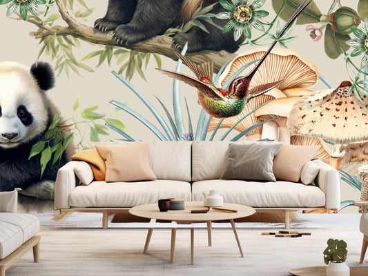 Wallpaper Panda Paradise