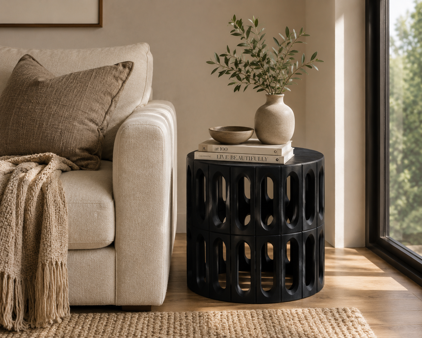 Rosette Side Table