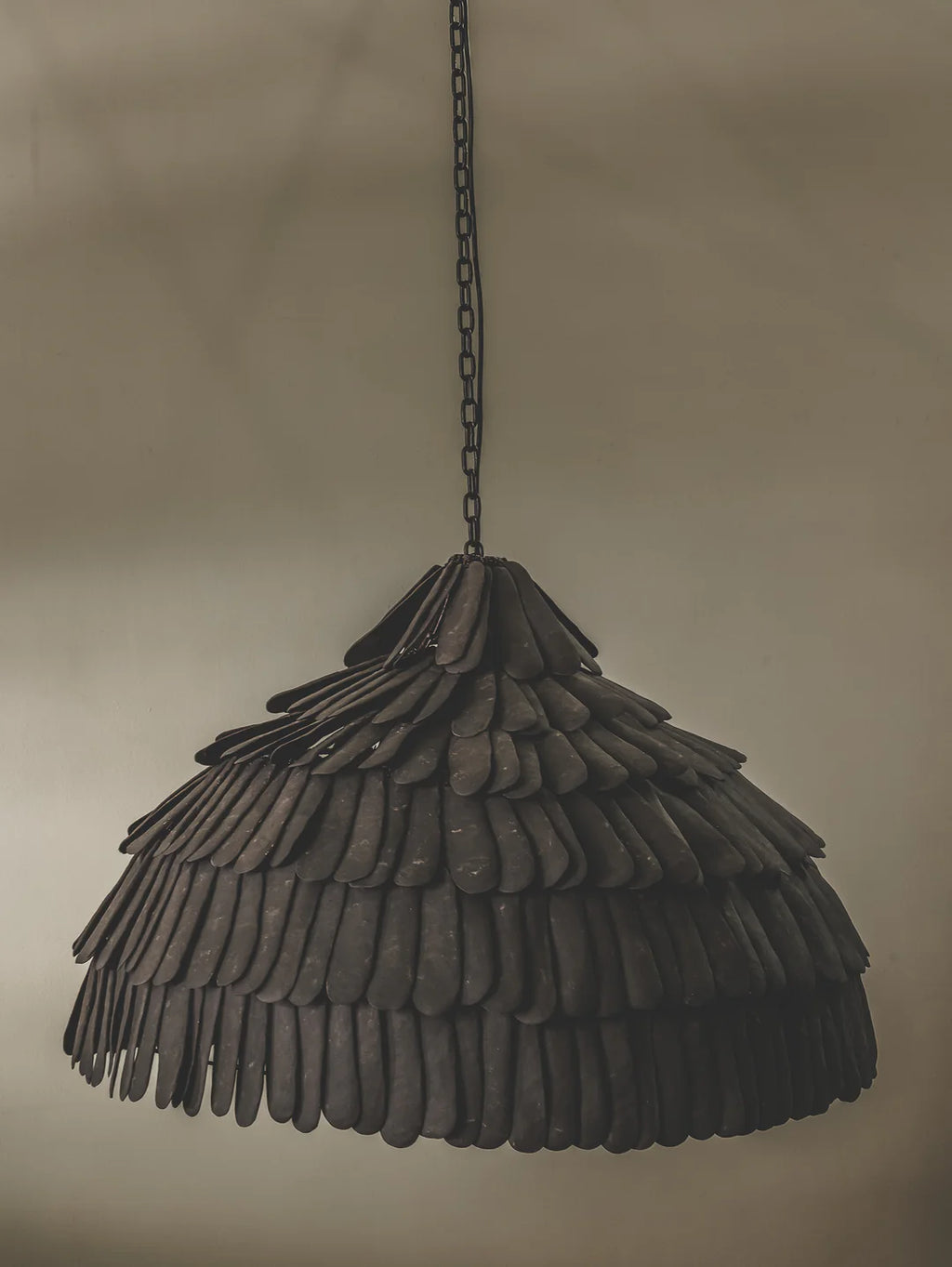 Ophelia Pendant in Coal