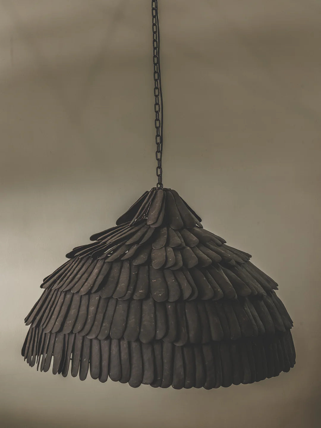 Ophelia Pendant in Coal