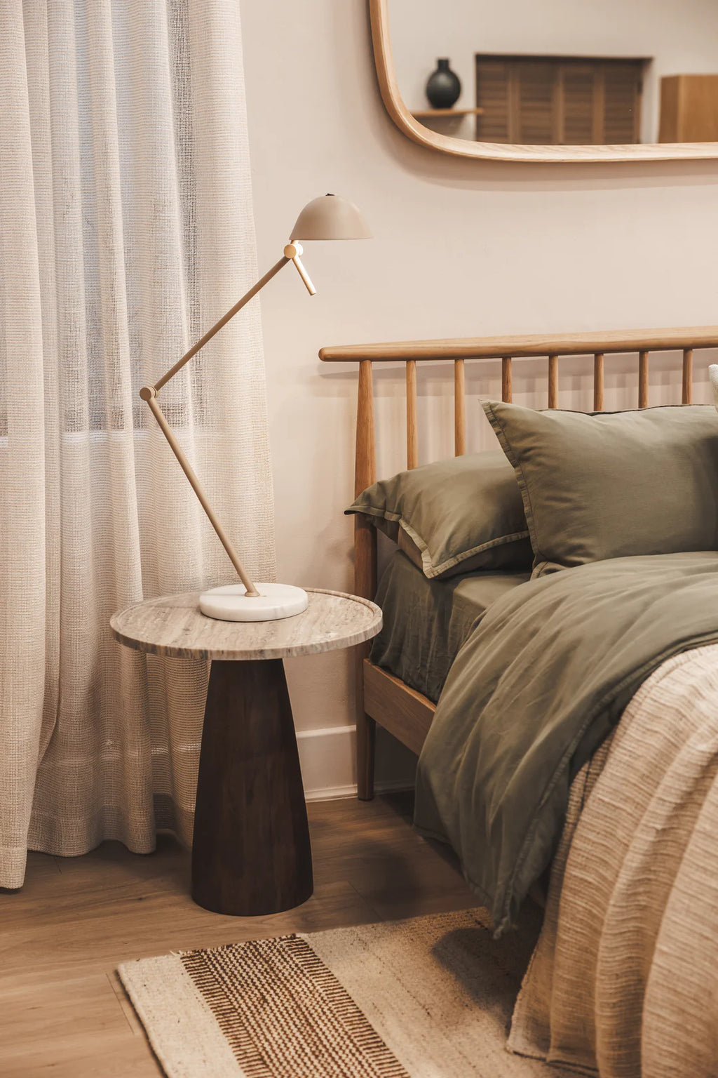 Meadow Marble Side table Set
Husk