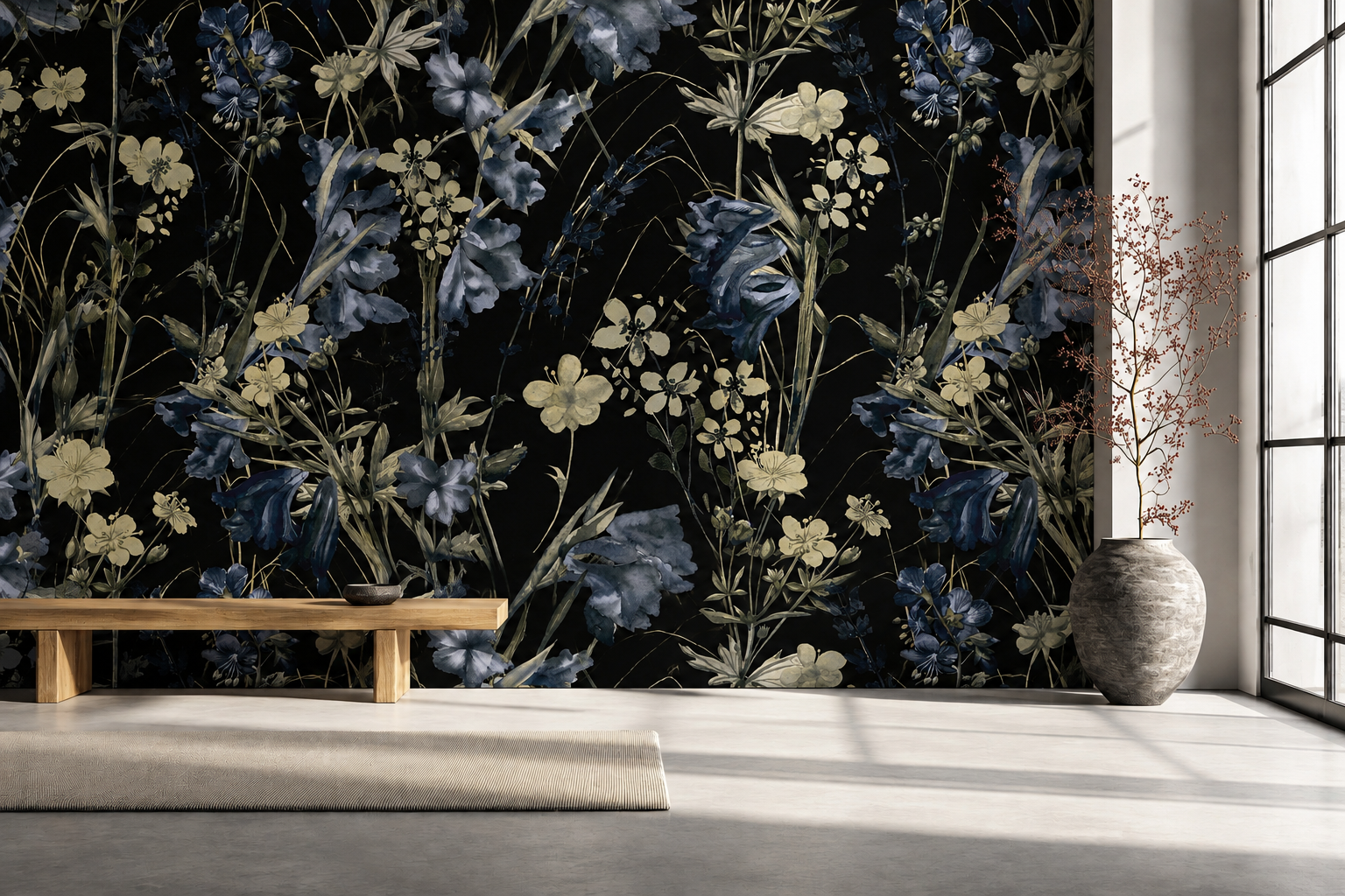 Wallpaper Understory in Ink & Parchment