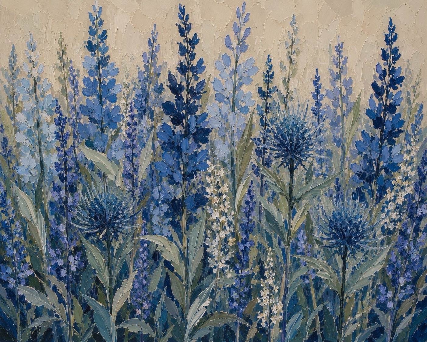 Wallpaper Indigo Fynbos in Sapphire Meadow