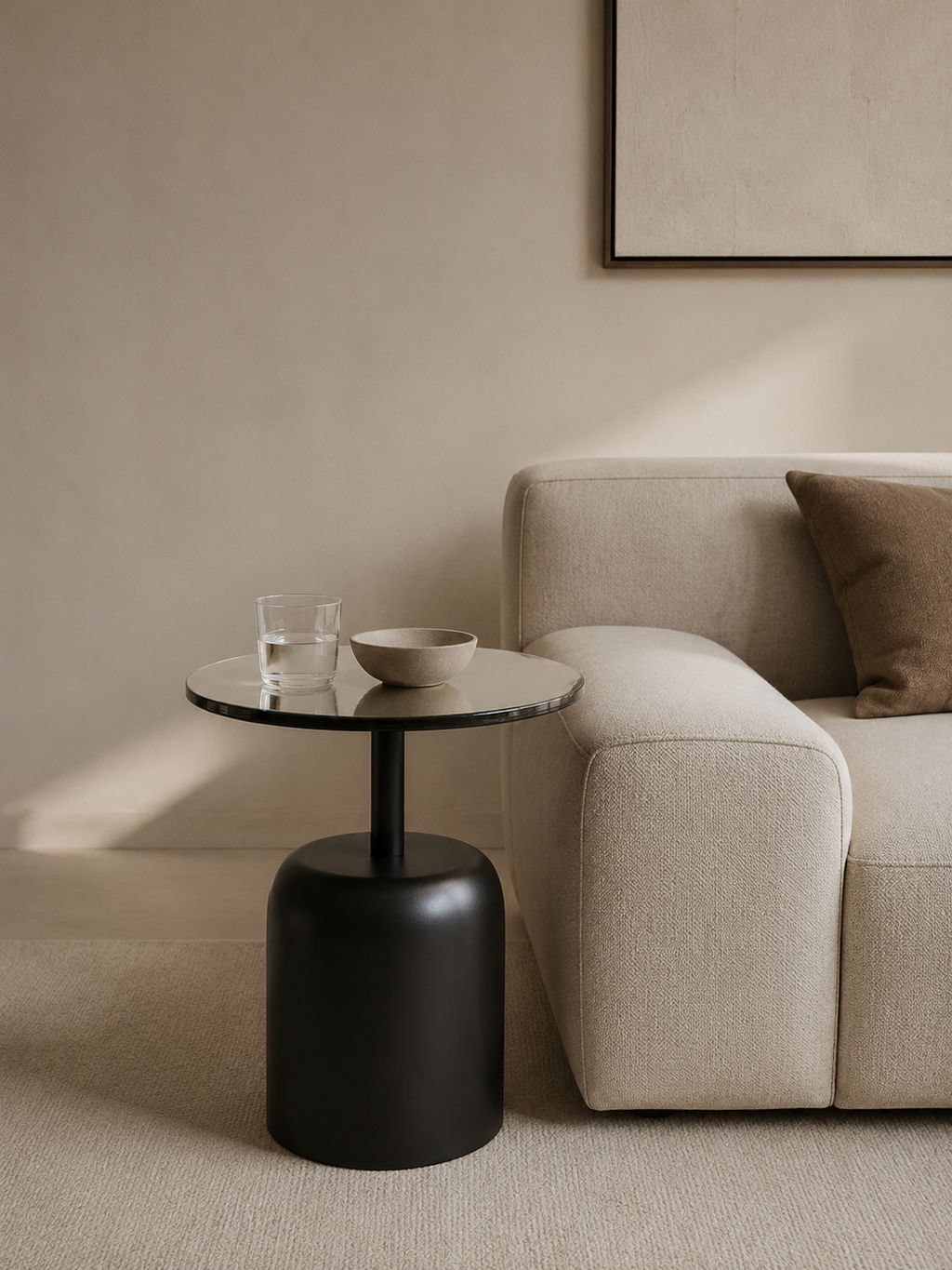 Drizzle Side Table in Clear