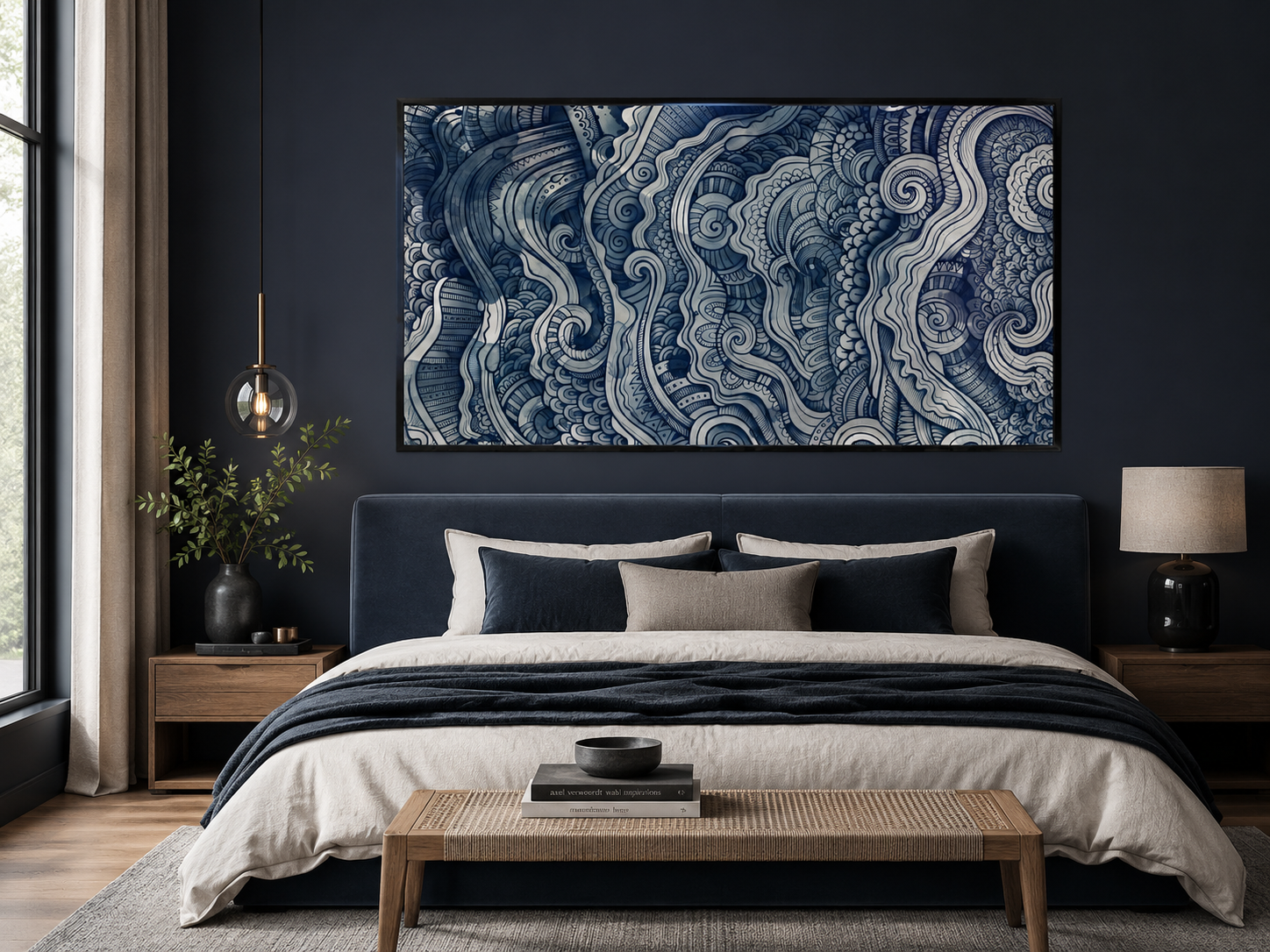 Wall Art Abstract Ocean