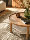 Nubo Oak Coffee Table in Cumin