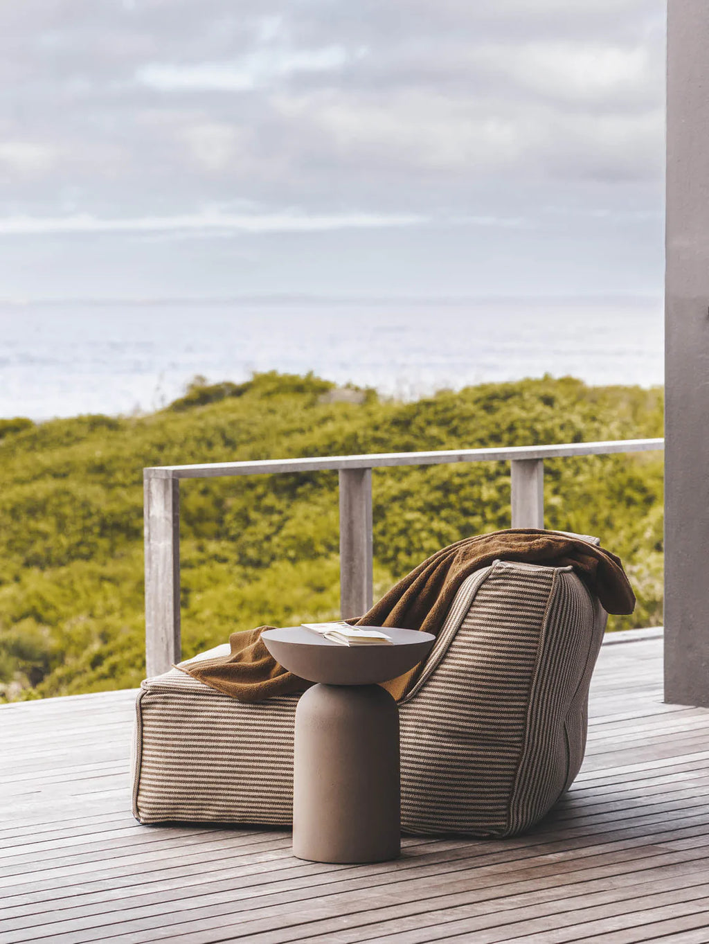 Canyon Side Table in Riverbed