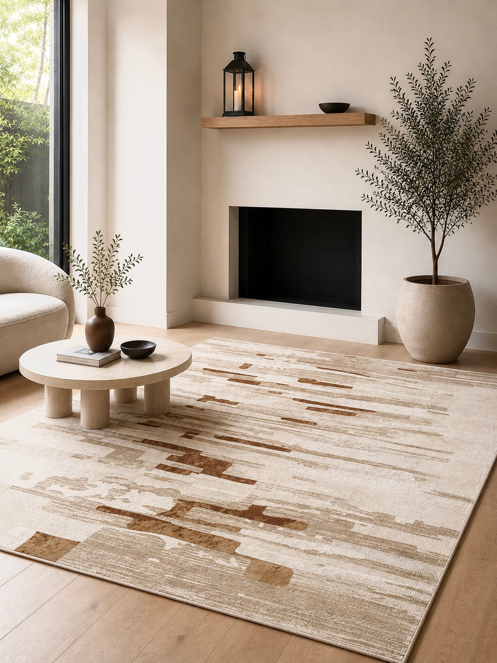 Afterglow Rug in Amber