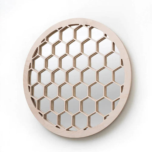 Honeycomb Mirror Round