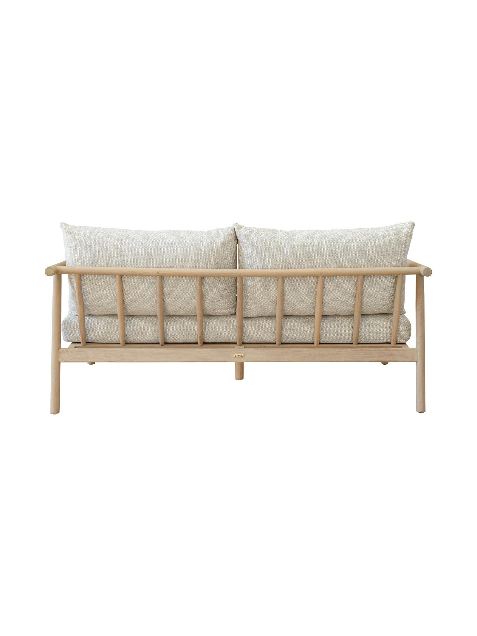 Anastasia Teak Sofa (3-Seater)