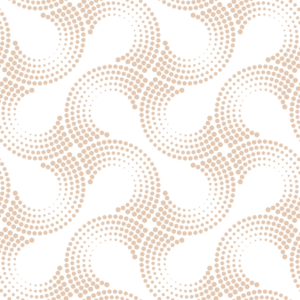 Wallpaper Peach Ripple
