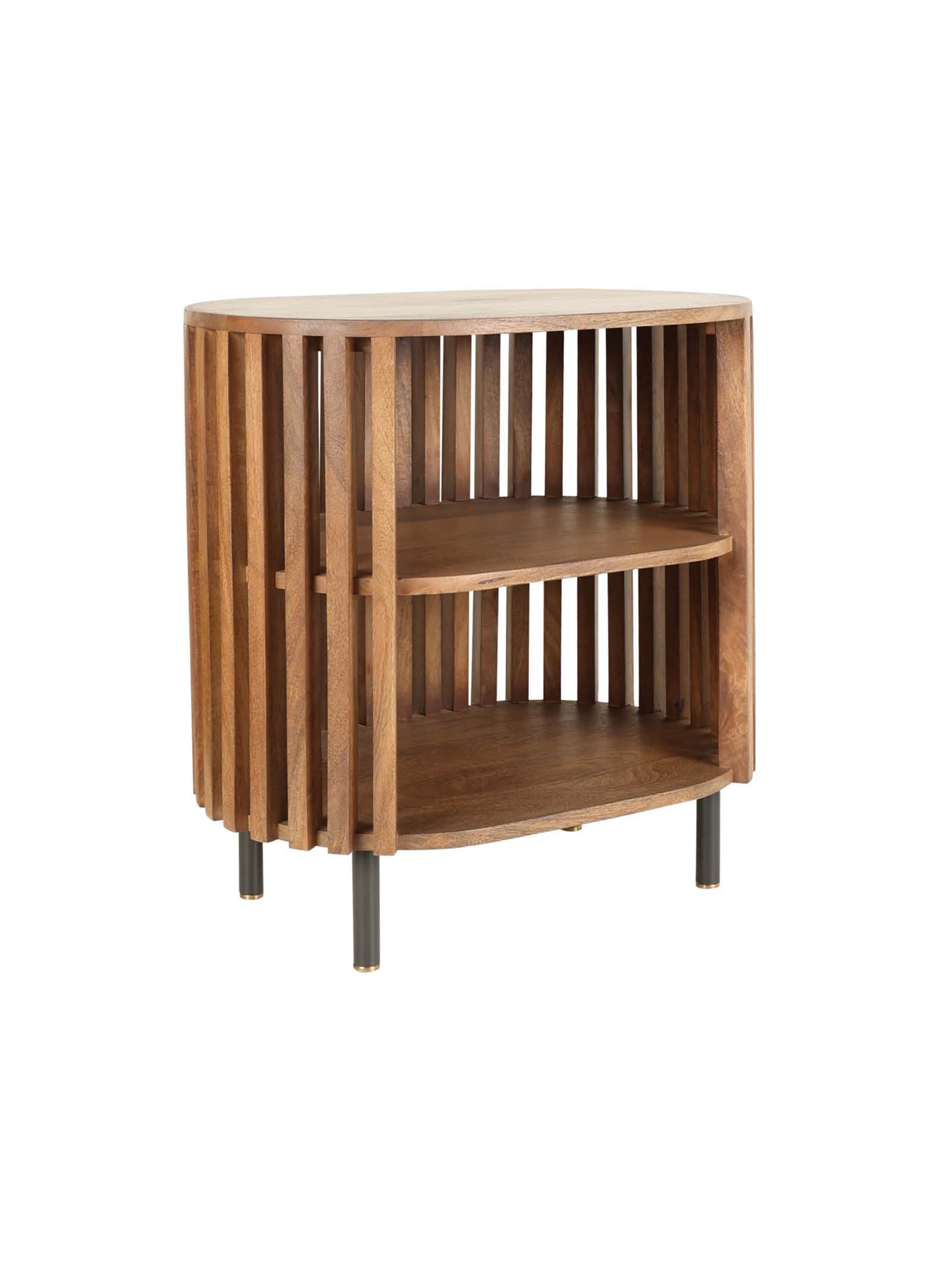 Swedish Nightstand - Nutmeg