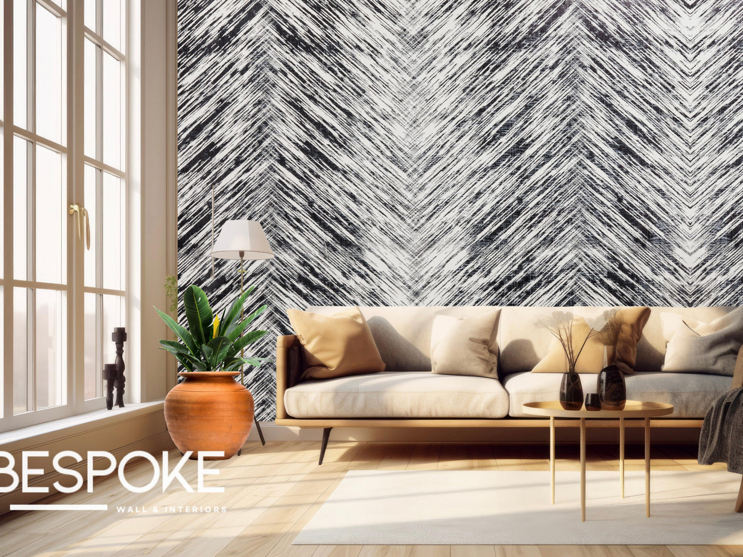 Wallpaper Heringbone