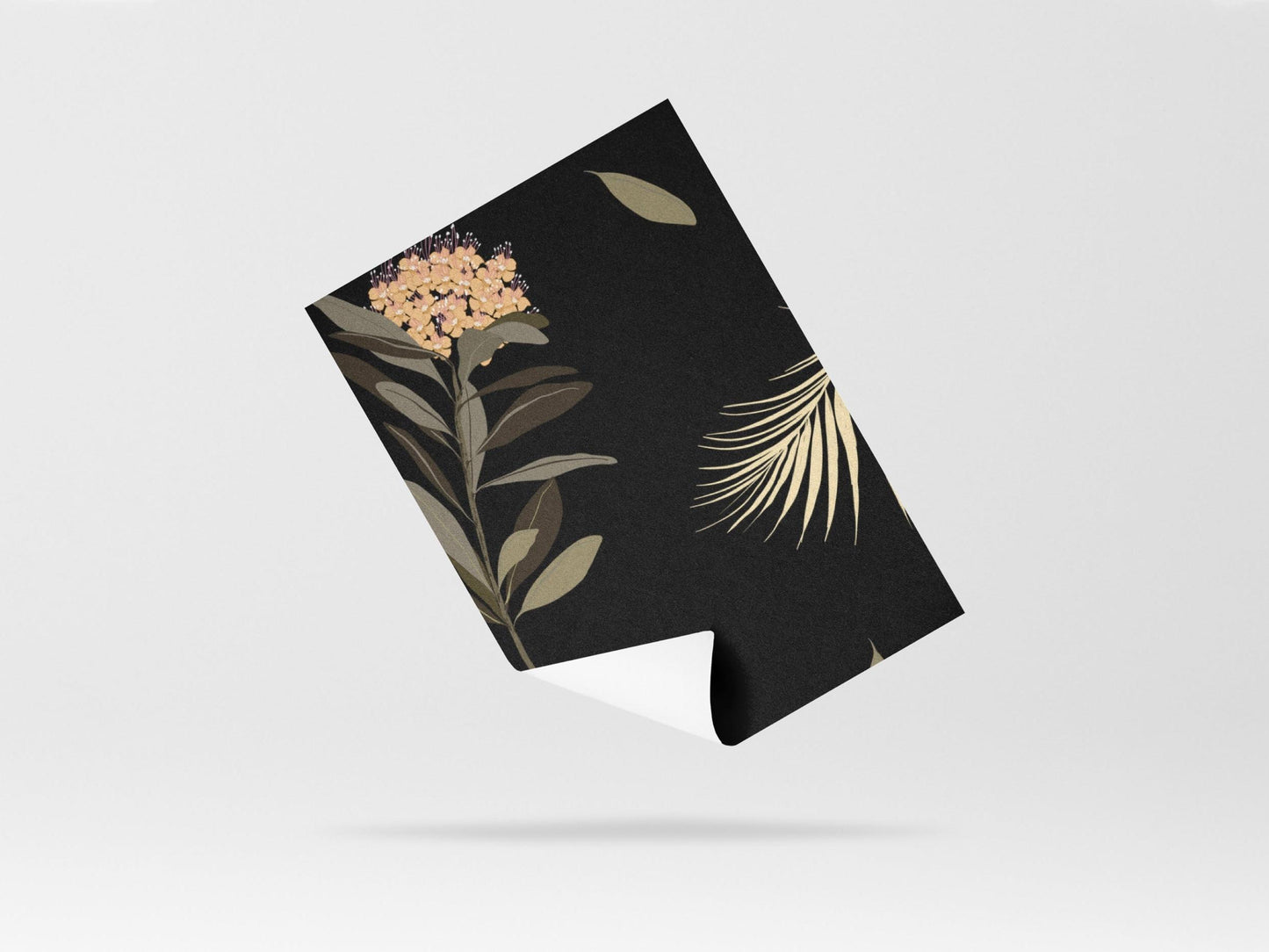 Wallpaper Leafy Floral