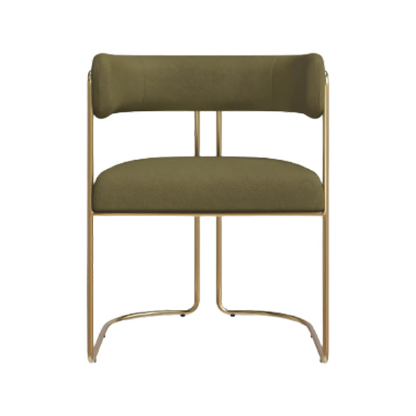 Jules Chair BRUSHED Brass Frame