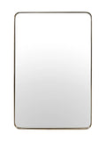 Varese Mirror in Antique Brass