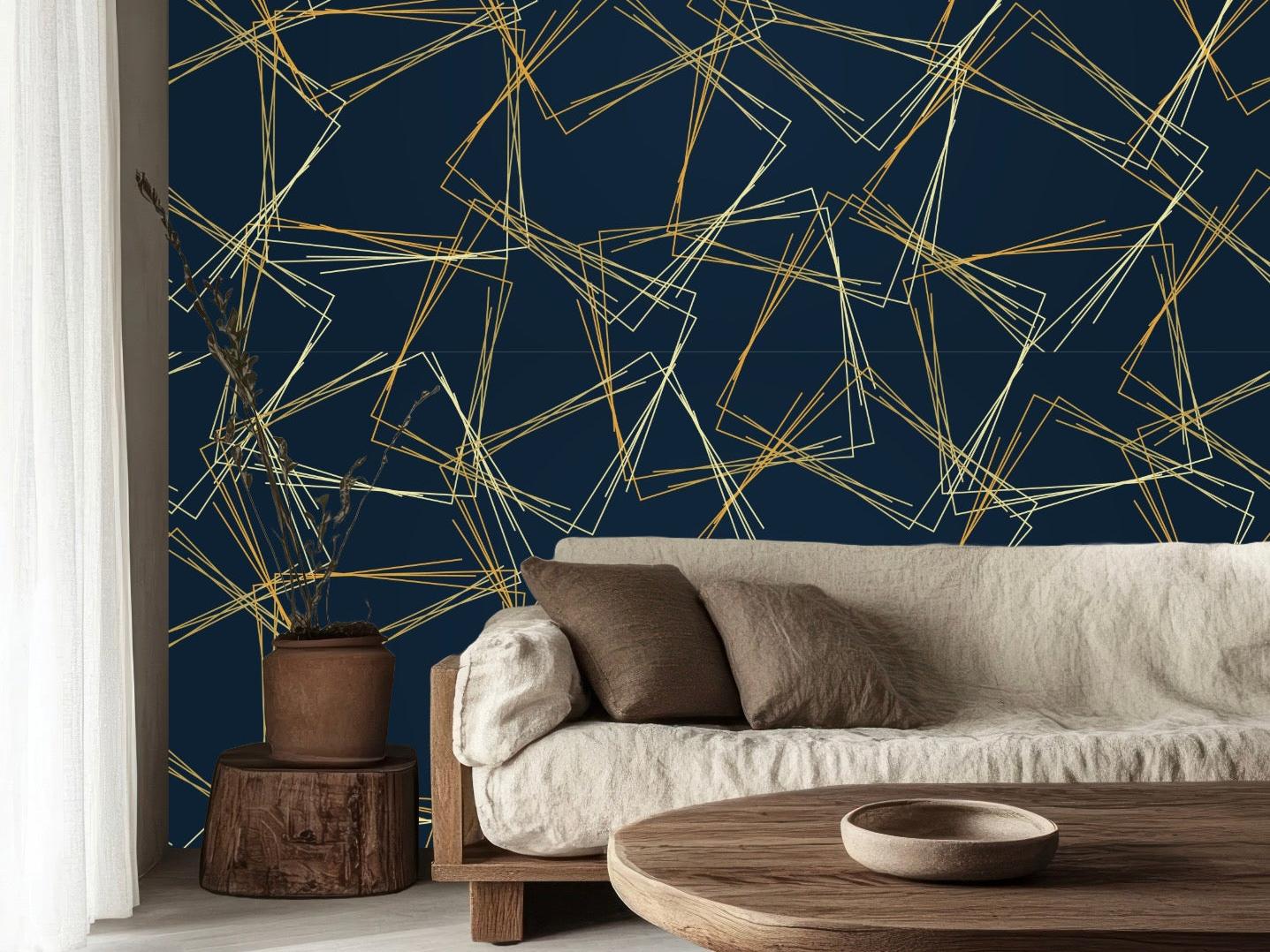 Wallpaper Cubist Harmony