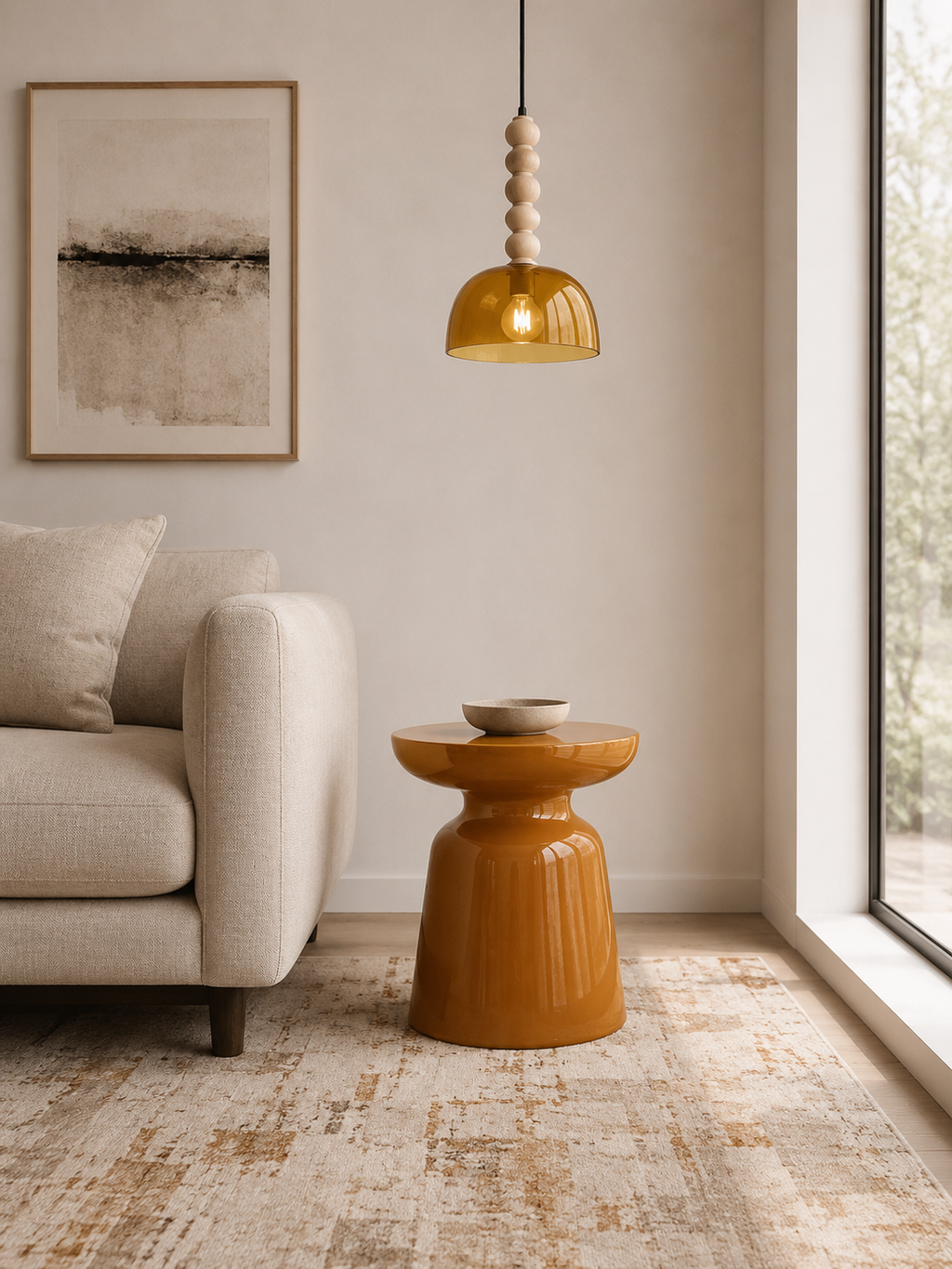 Hibiscus Side Table