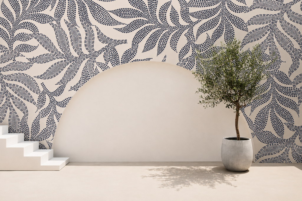 Wallpaper Solea Indigo