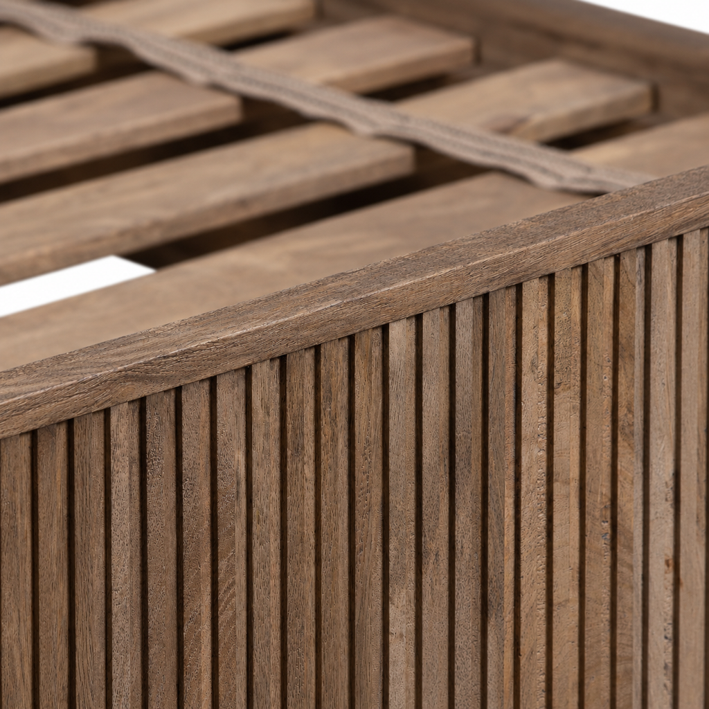 The Ruelle Bed in Smoked Mocha