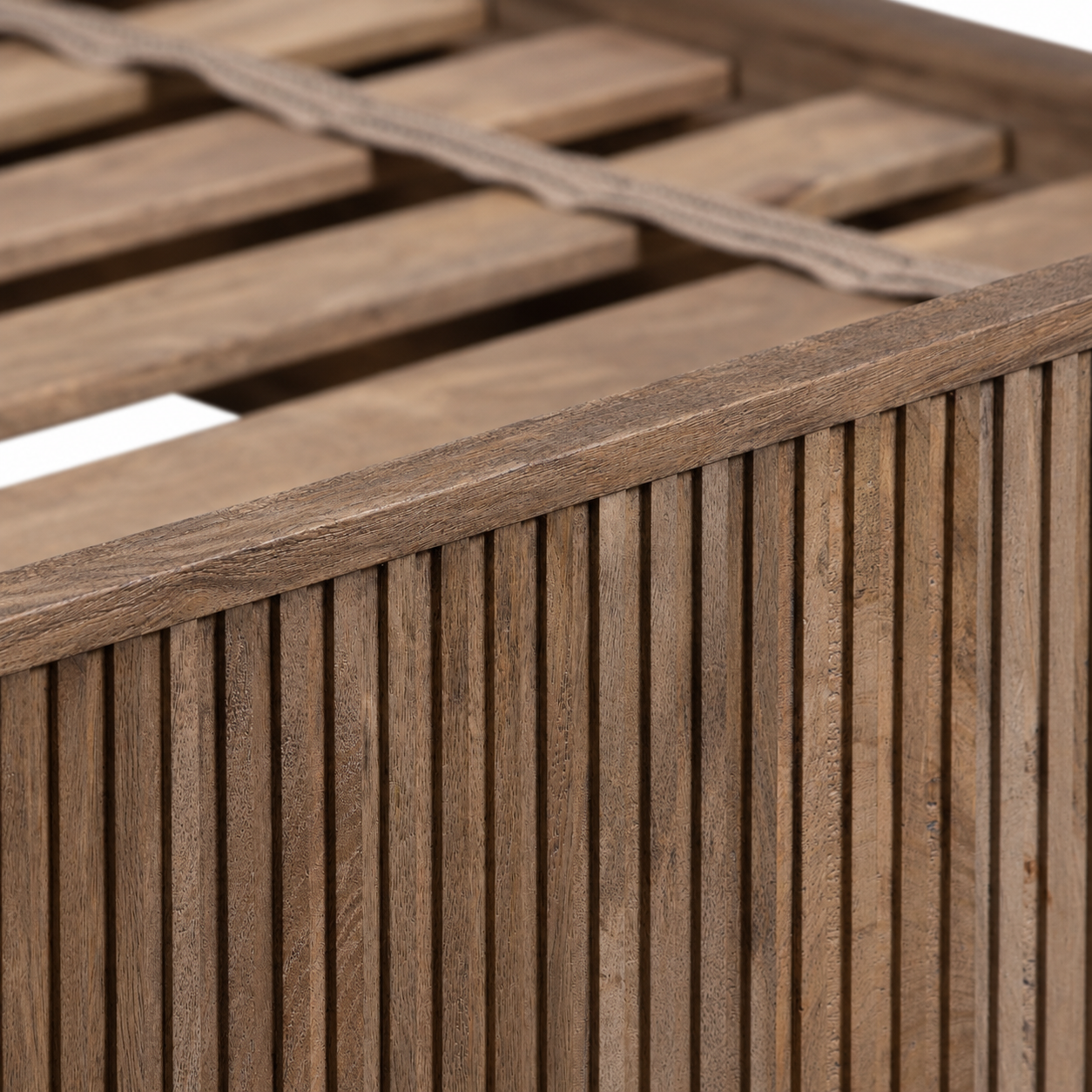 The Ruelle Bed in Smoked Mocha