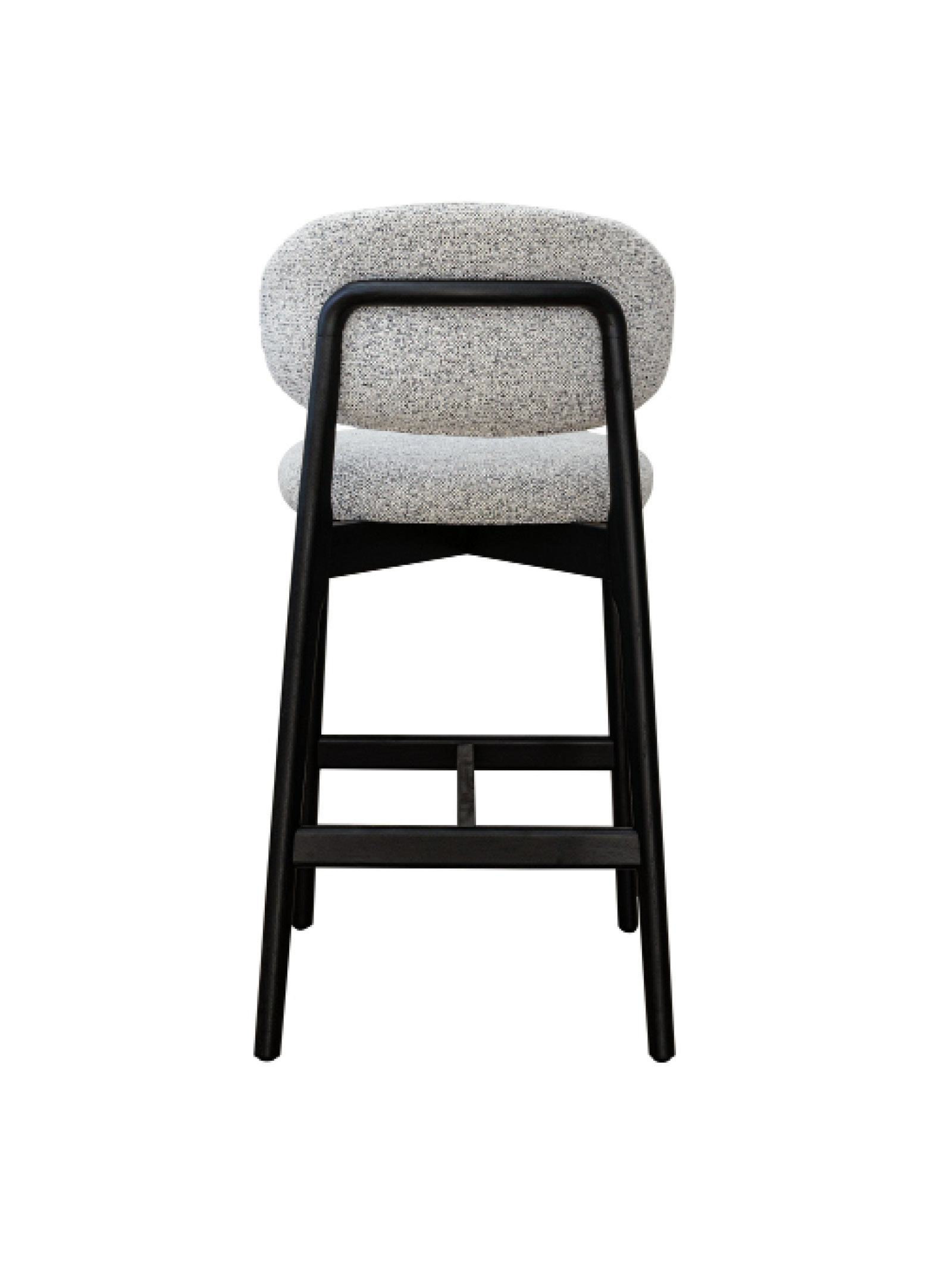 Milano Oak Bar Chair