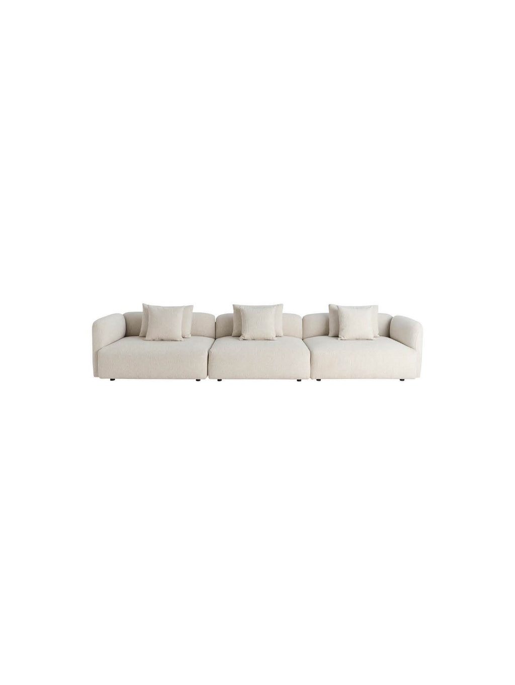 Aluna Modular Sofa Set in Cloud