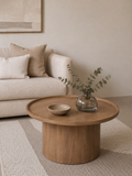 Maurula Oak Coffee Table in Cumin