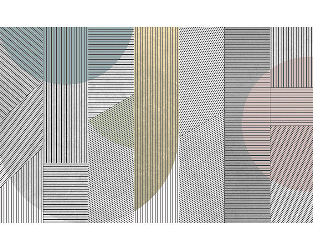 Wallpaper Bauhaus Geometric