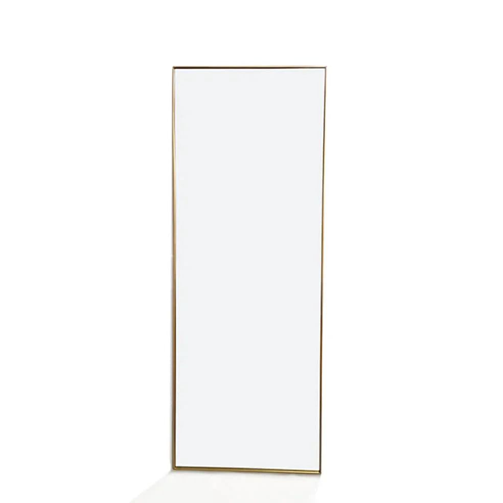 Savoy Full Length Rect Mirror Black