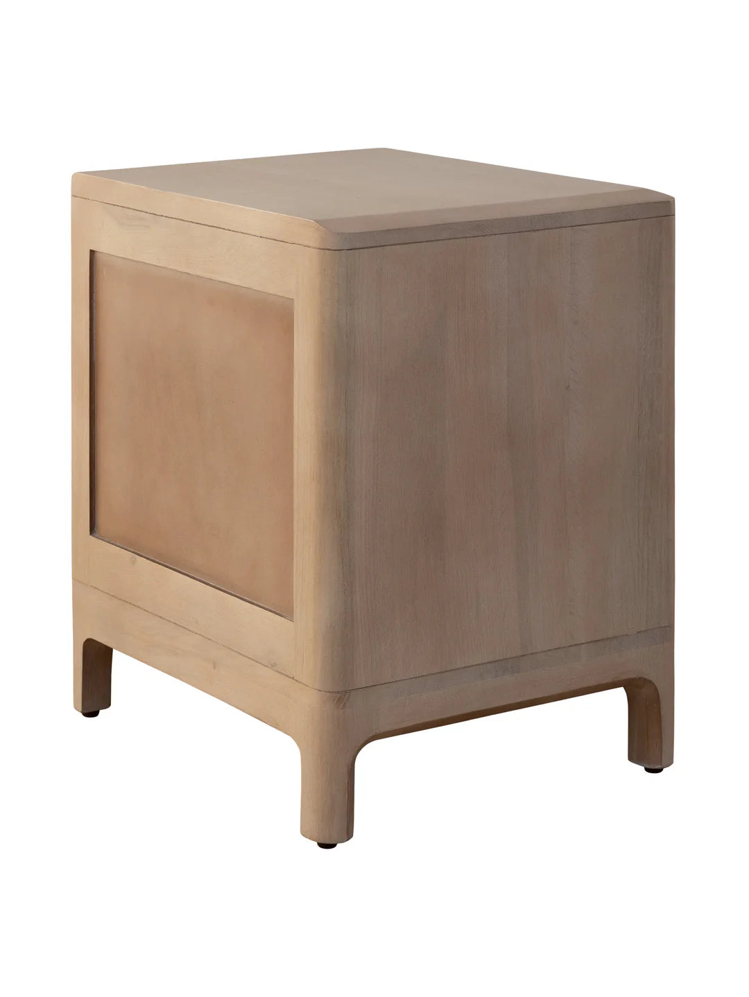 Memphis Oak Nightstand in Mocha