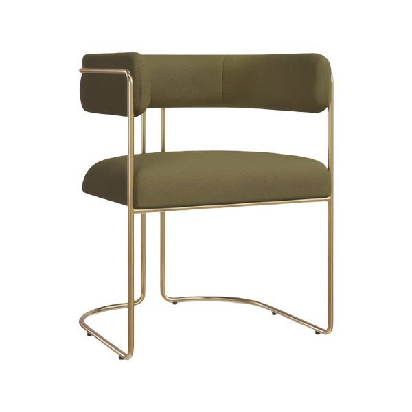 Jules Chair BRUSHED Brass Frame