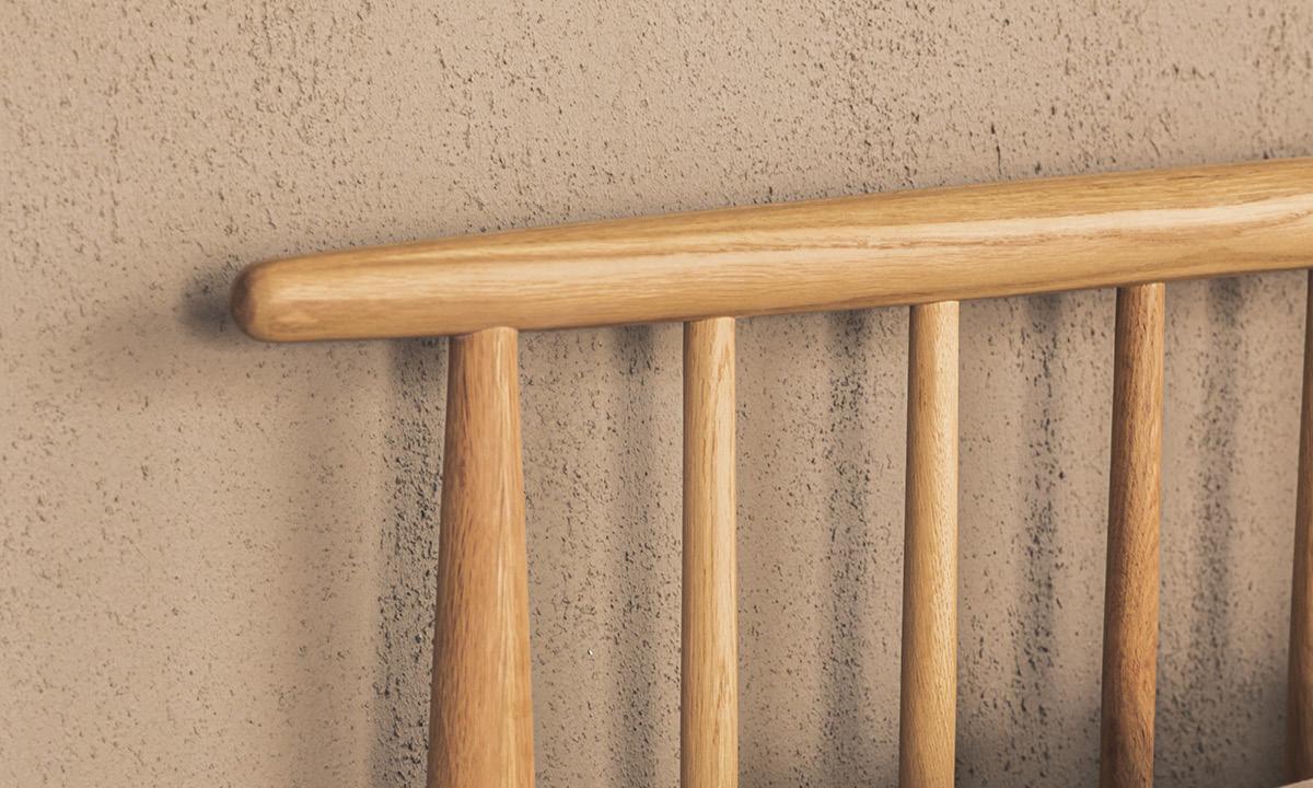 Fjord Oak Bed King Extra Length
Natura