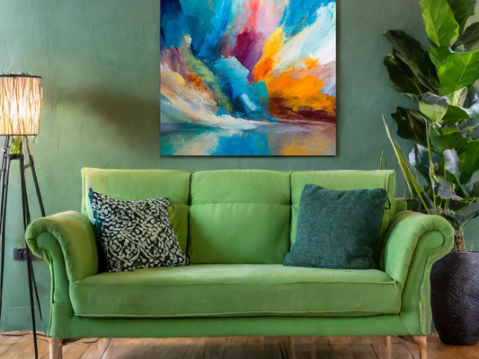 Wall Art Chromatic Canvas