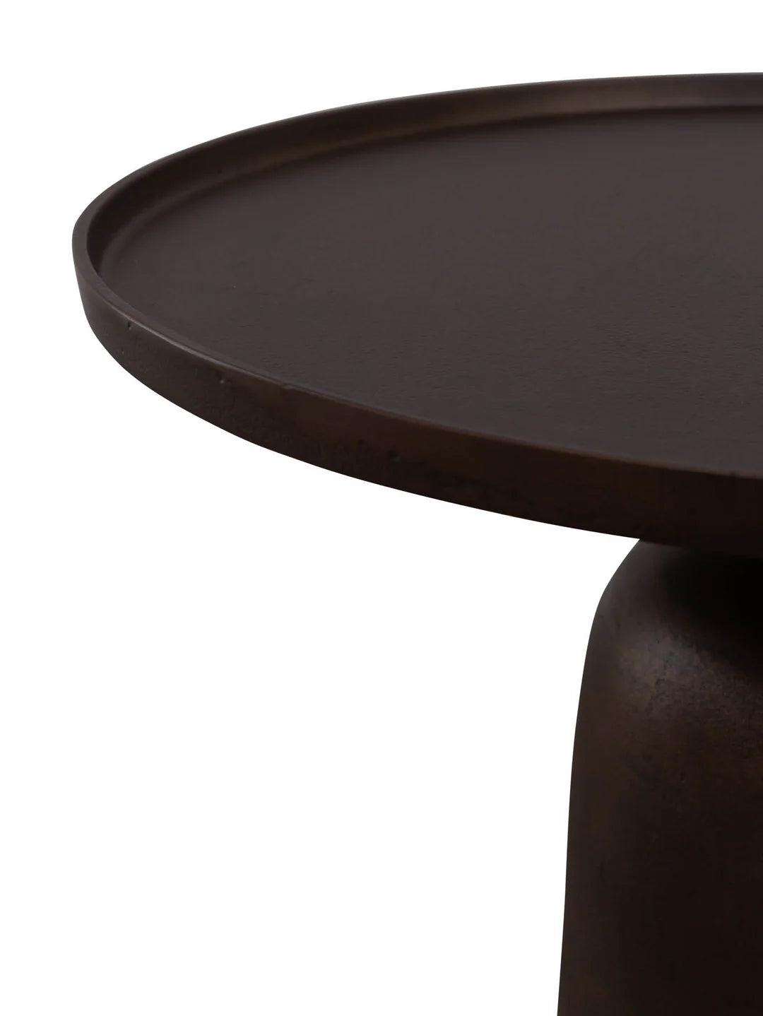 Madeira Side Table in Bronze Age