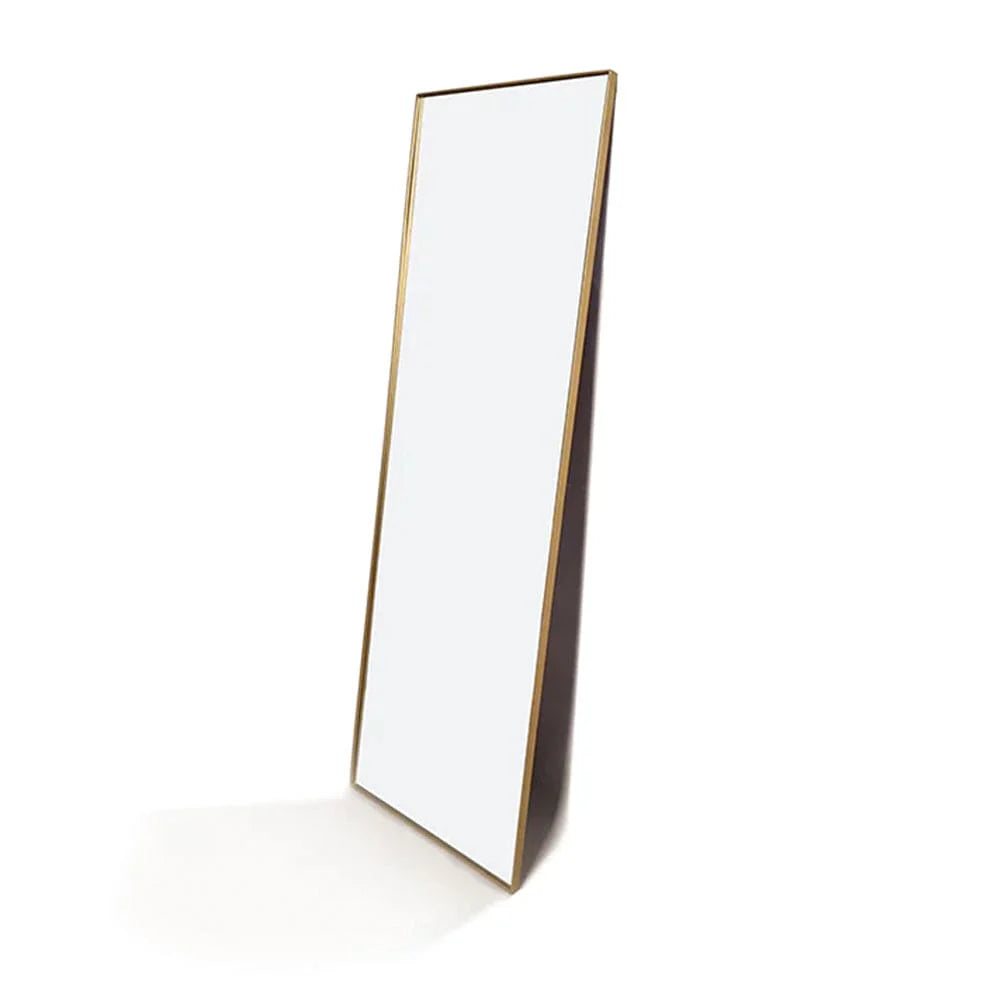 Savoy Full Length Rect Mirror Black