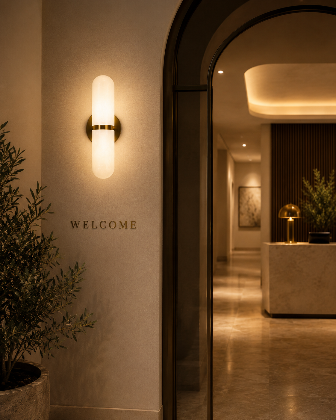 Luminite Wall Light in Radiant