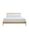 Fjord Oak Bed Queen Extra Length Natura