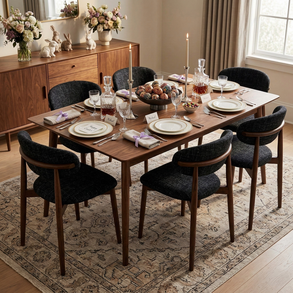 Lucien Dining Chair - Charcoal