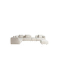 Aluna Modular Sofa Set in Cloud