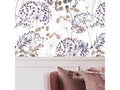 Panelled  Wallpaper detailed dandilion