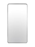 Varese Floor Mirror in Matte Black
