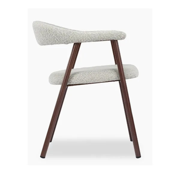 Suki Dining Chair Fabric - Cream