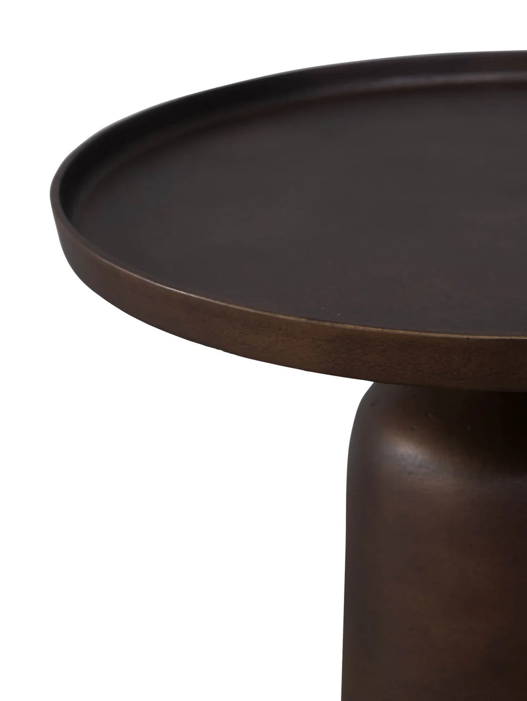 Madeira Side Table in Bronze Age