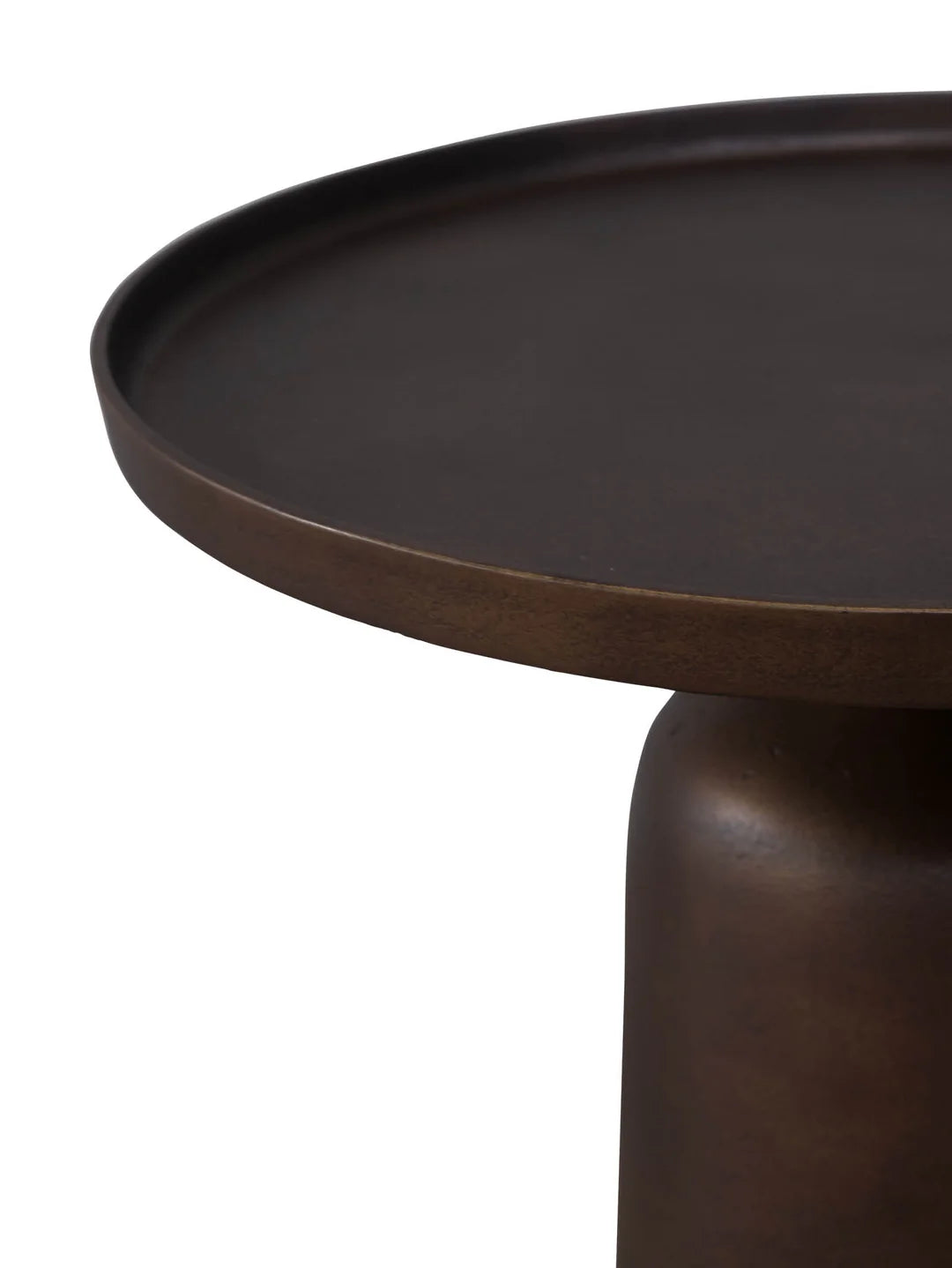 Madeira Side Table in Bronze Age